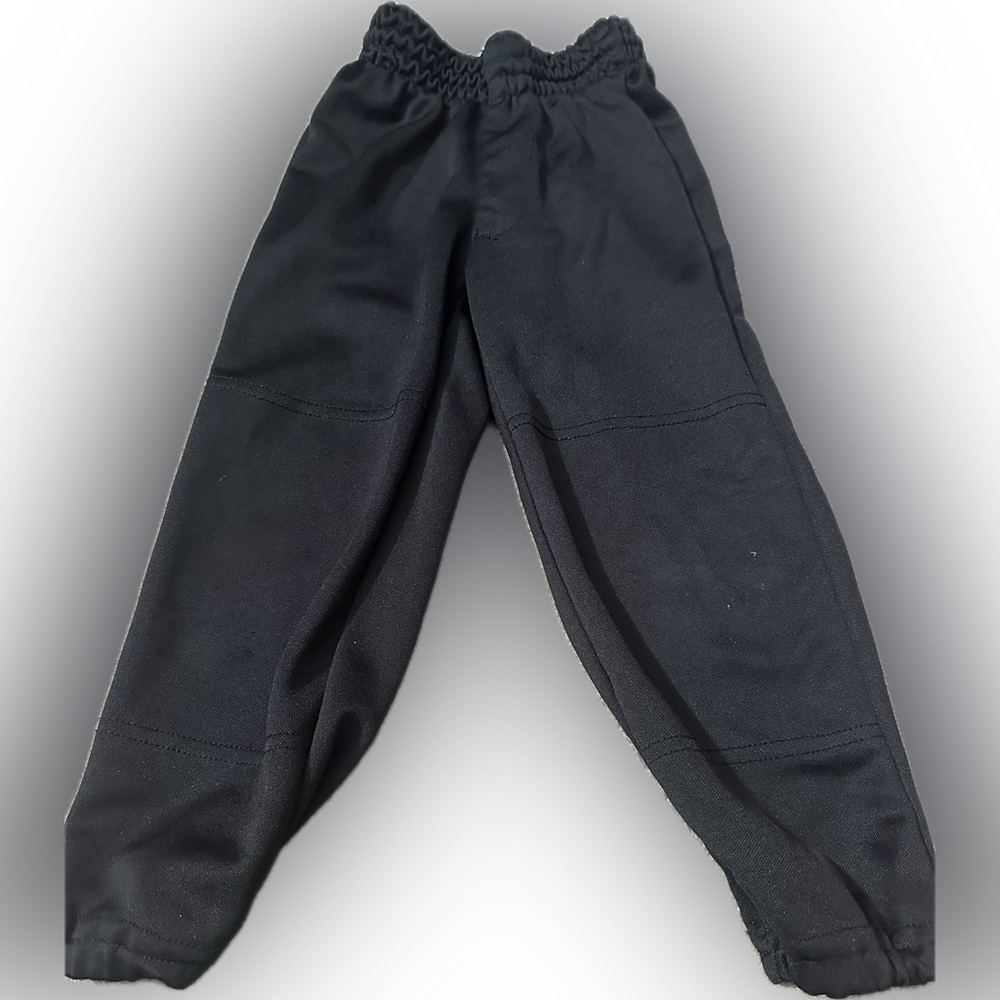 Kids Black Baseball Pants